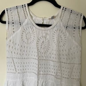 Ecoté Tunic Crochet Overlay
